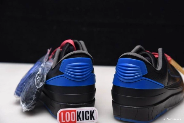 Retro Jordan Blue Black Low SP Off-White DJ4375-004 2 0725